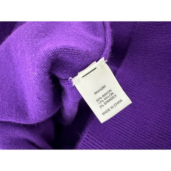 Express Design Studio women's light cardigan purple size S - Picture 8 of 9
